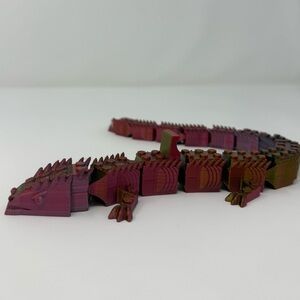 3D Printed Colorful Reptile - Bambu Labs